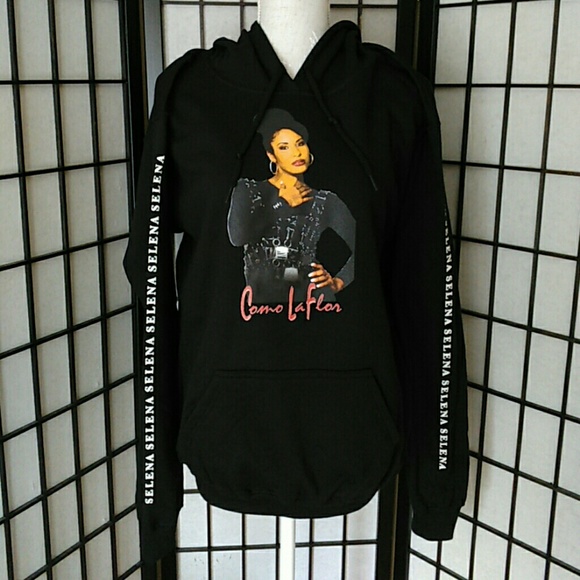 Como La Flor Selena Hoodie Sweatshirt 